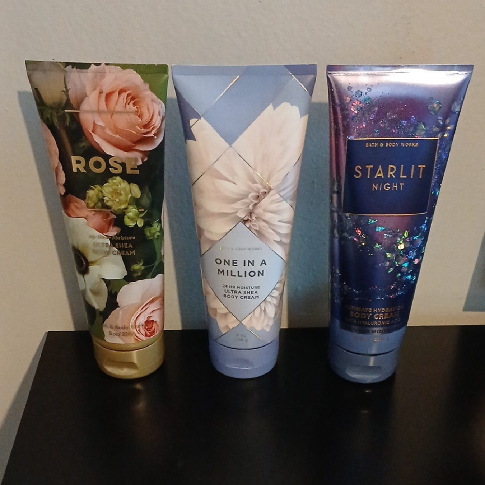 Bath & Body Works Gold and Cream Moisturizer